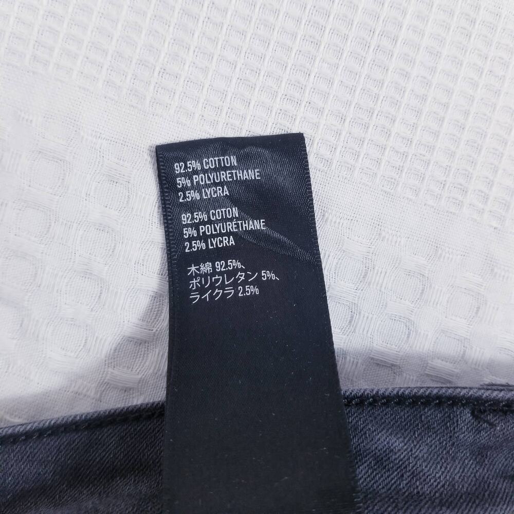 3x1 W3 Skinny Black Denim Mid Rise - Picture 10 of 11